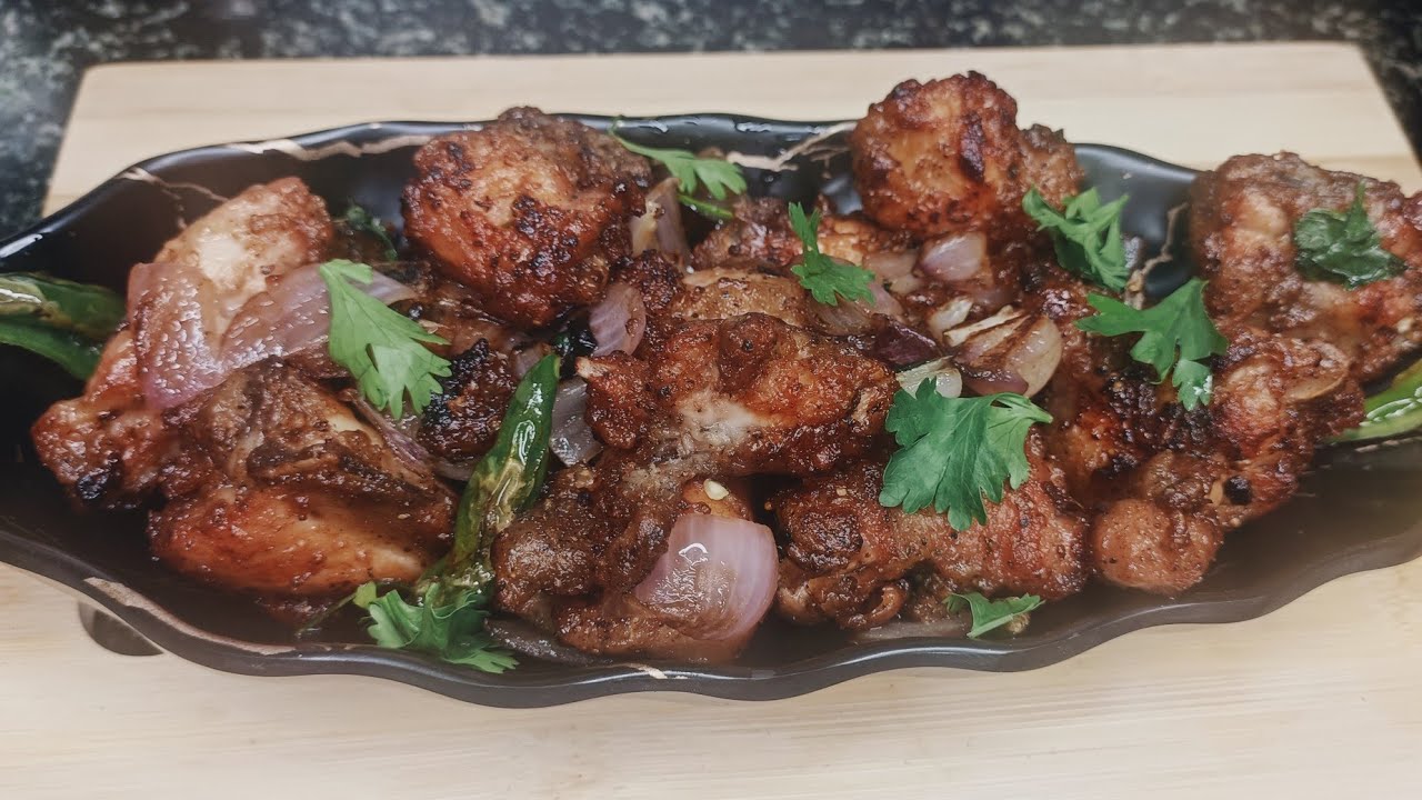 Spicy Chicken Dry | Quick & Tasty Restaurant-Style Recipe