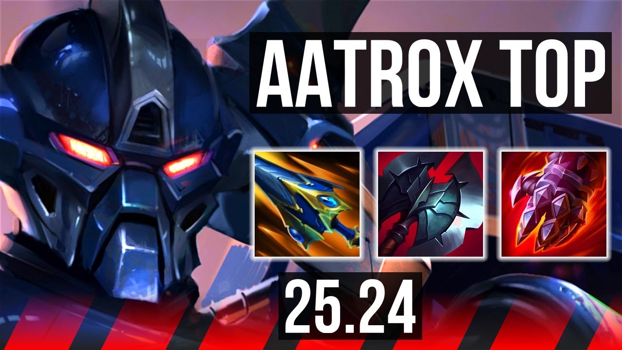 AATROX vs DARIUS (TOP) | 41K damage | KR Master | 25.24