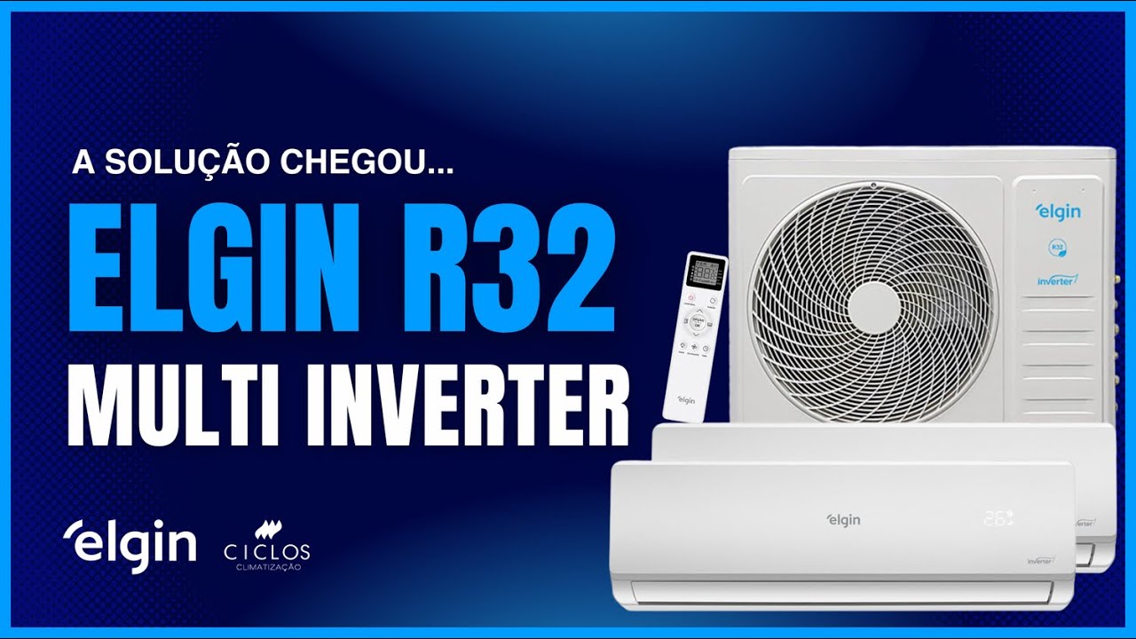 MULTI INVERTER ELGIN R32! Veja só que TOP esse lançamento ...
