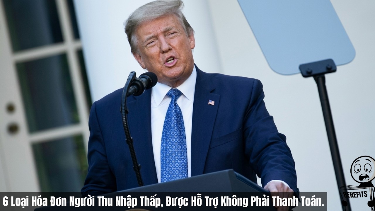 6 Loại Hóa Đơn Người Thu Nhập Thấp, Được Hỗ Trợ Không Phải Thanh Toán.