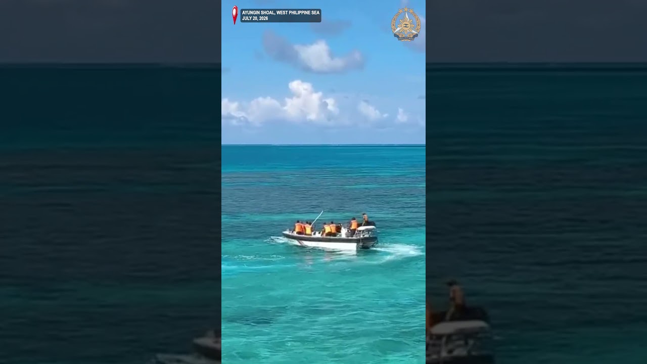 China Coast Guard personnel strikes Philippine Navy with wooden batons... | GMA News
