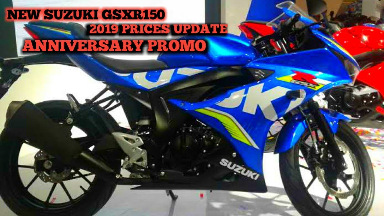 SUZUKI GSX-R150 BLUE PRICE UPDATE 2019