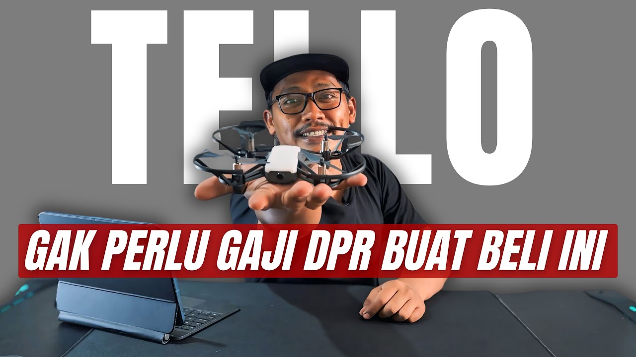 GAK PERLU YANG MAHAL! CUKUP PAKE DRONE INI KAMU UDAH BISA TERBANG - Review DJI Tello 2025