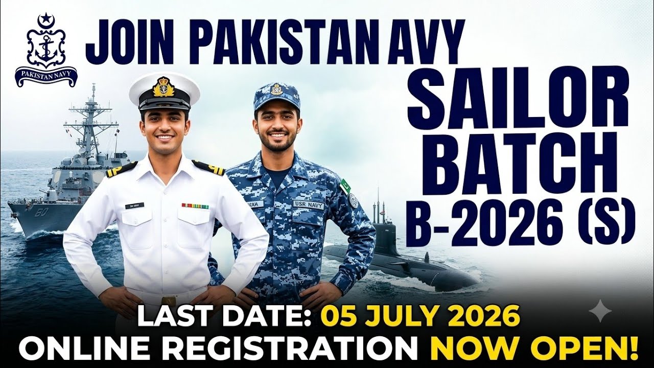 How to Apply Online for Pak Navy Sailor Jobs 2026 ⚓ | Complete Form Filling Guide