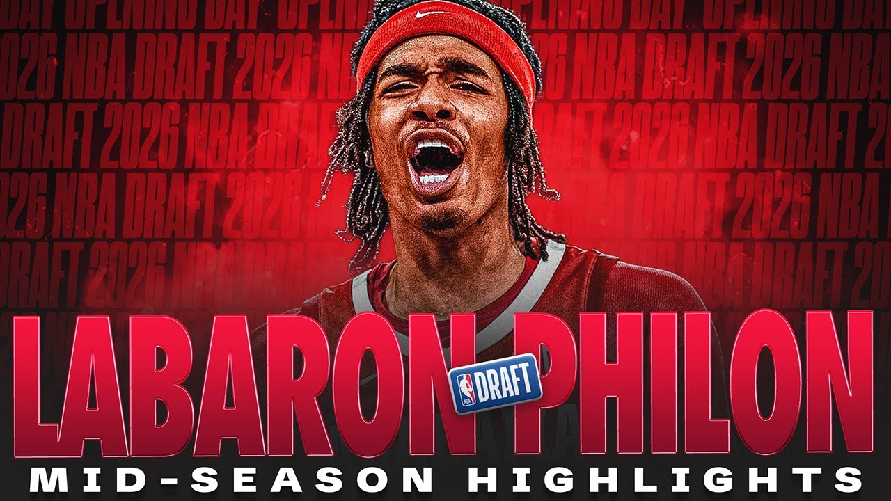 Alabama Crimson Tide sophomore Labaron Philon Mid-Season Highlights | 2026 NBA Draft