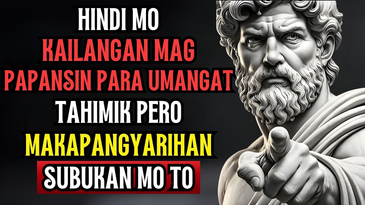9 Psychological Strategies Para Maging Priority Ka | Stoic Philosophy @stoic