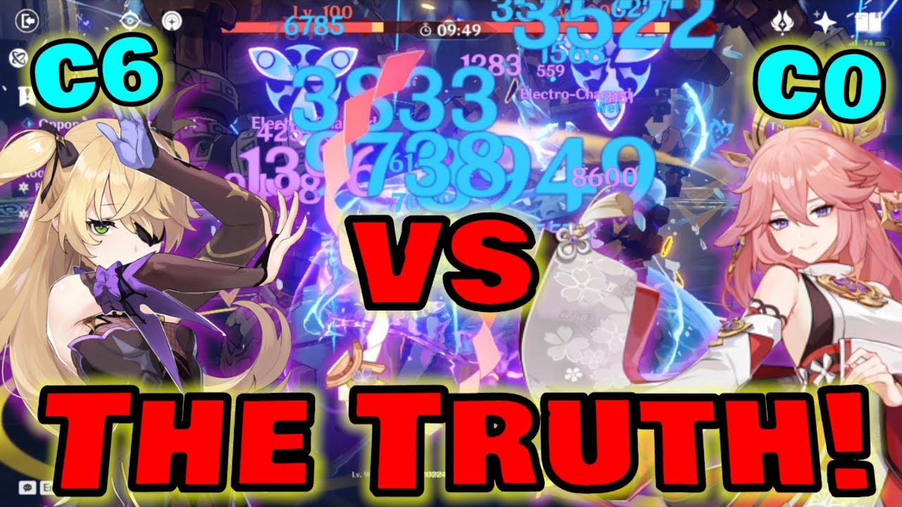 C0 Yae vs C6 Fischl: The Naked Truth!