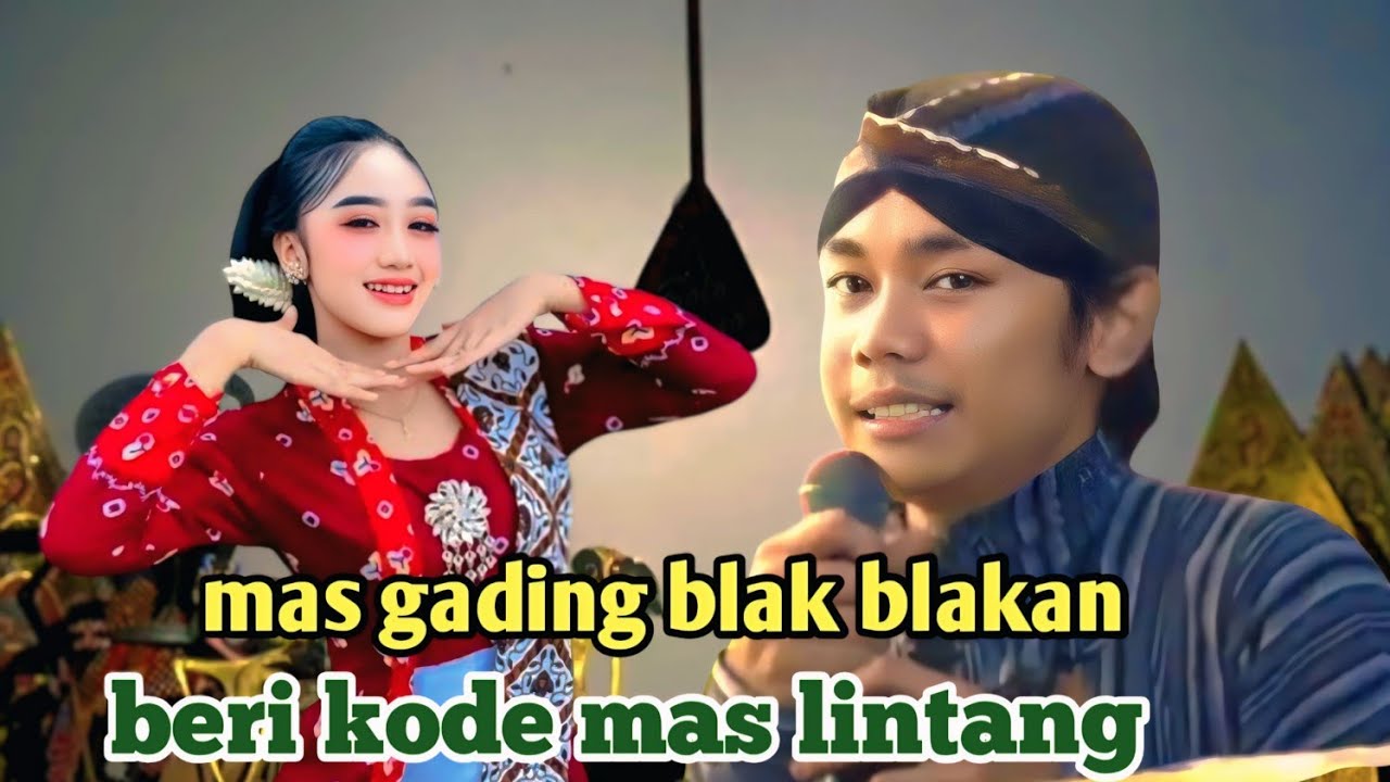 Heboh.!! Mas gading blak blakan beri kode untuk mbak lintang kairo