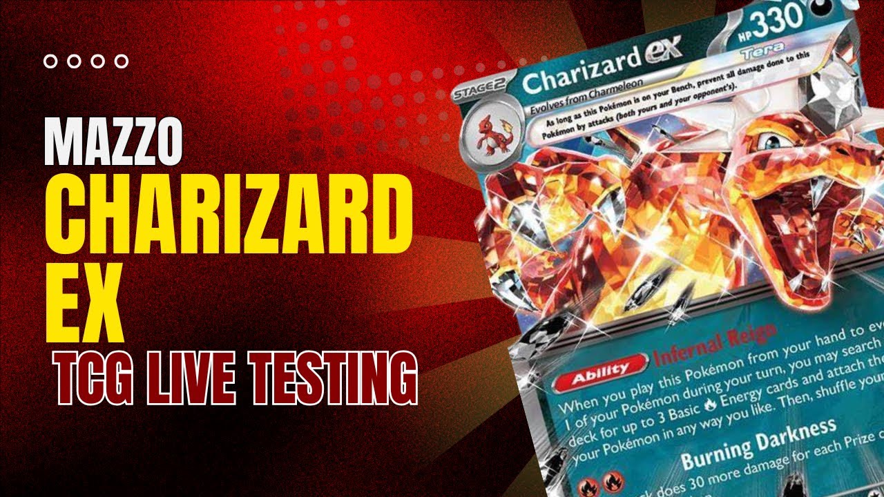 Test del Mazzo Charizard ex 🔥 | Pokémon TCG | Replay Live