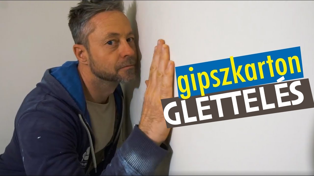 Gipszkarton glettelés - McMenemy Márkkal