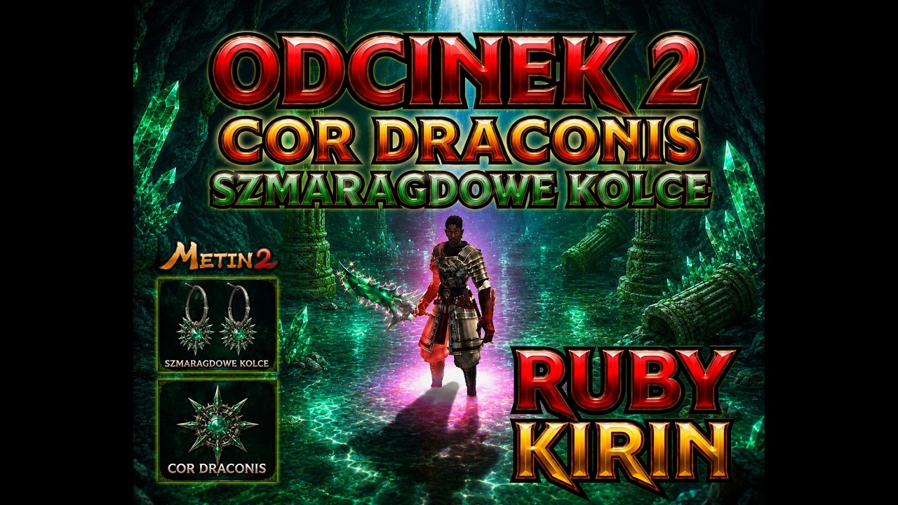 ODCINEK # 2😱 95 LVL, KOŁO LOSU i SZALONE MIXY! | Ruby Kirin Metin2