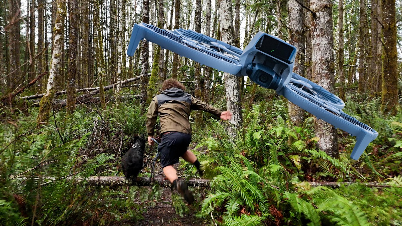 DJI Flip Subject Tracking and Obstacle Avoidance Test