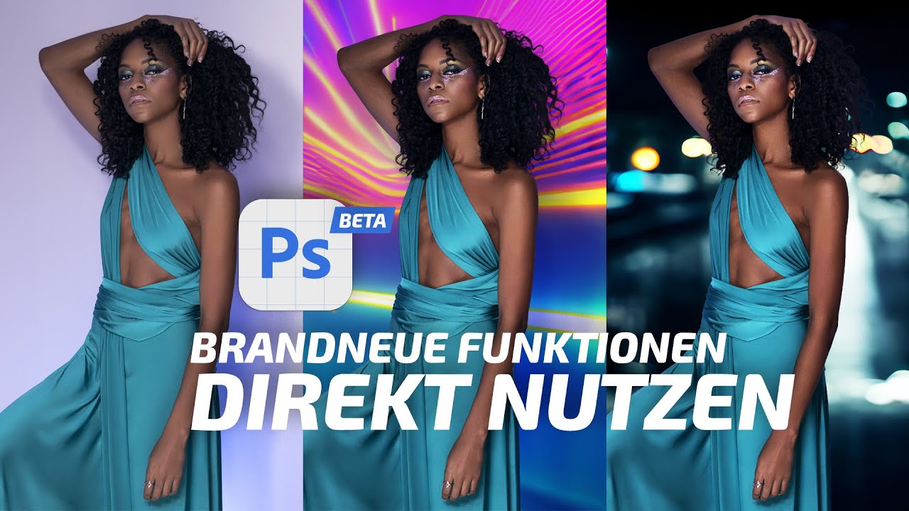 Photoshop (Beta) - Neuer Bildgenerator wie bei Midjourney - Neue Funktionen ausführlich erklärt