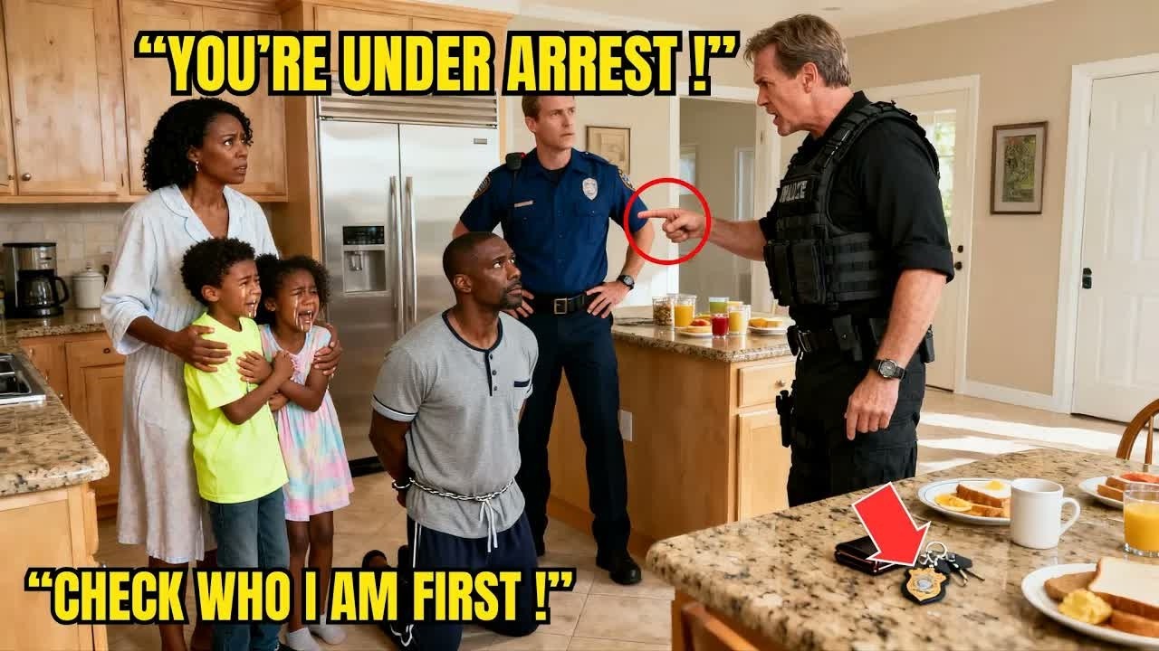 Cop Storm Black Family Home With No Warrant—Panic Set In When They Saw His NSA Badge on the Co