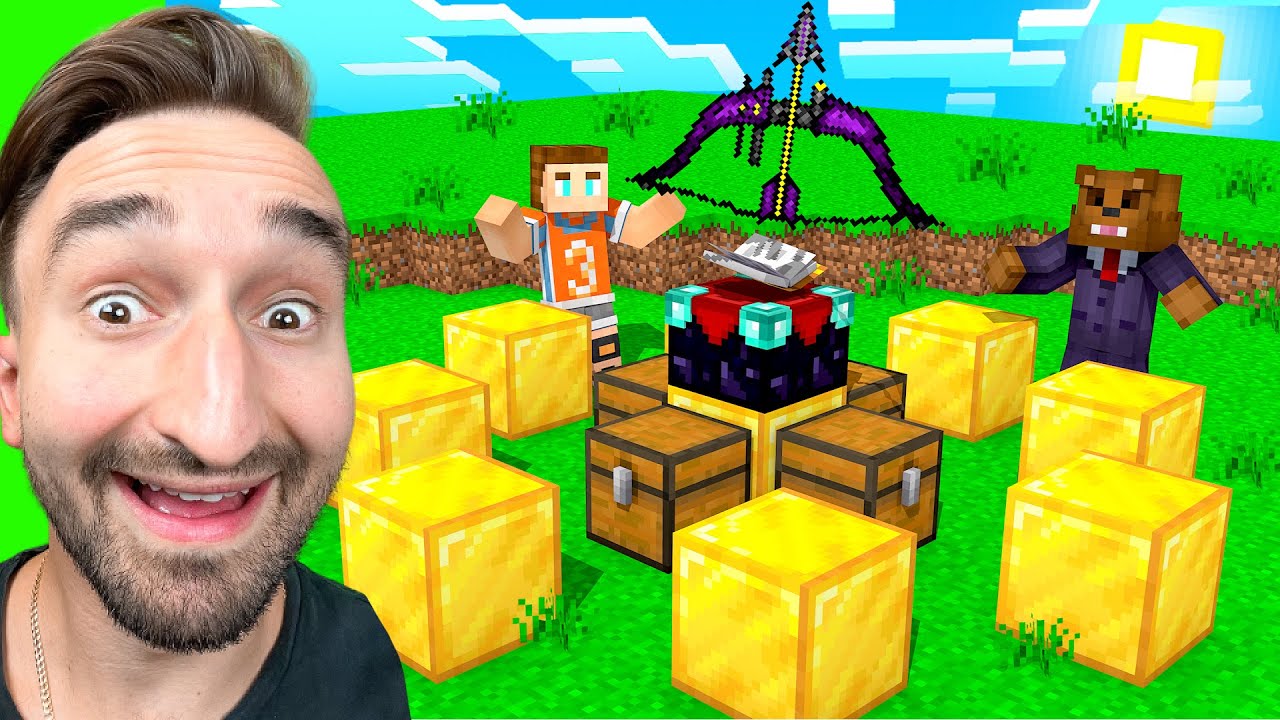Мы добавили фэнтезийное оружие в Minecraft Hunger Games