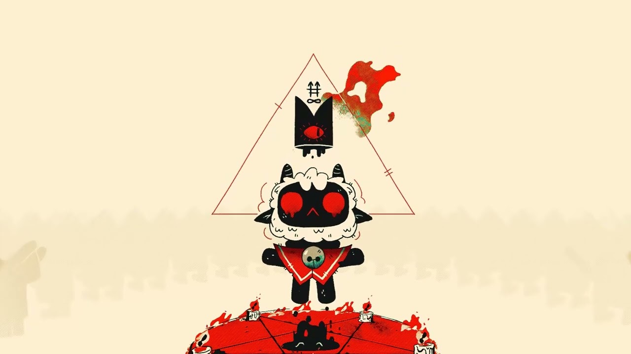 cult of the lamb funny game 4k live wallpaper