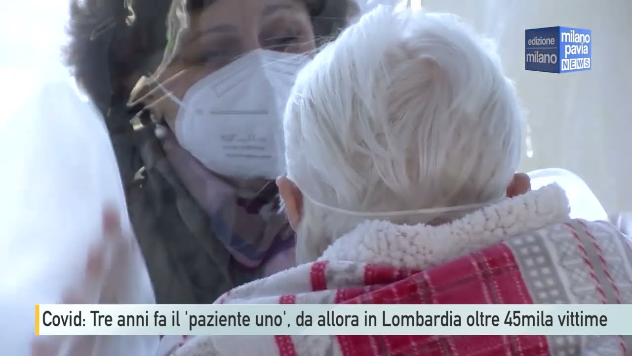 Covid: Tre anni fa 'paziente uno' a Codogno, da allora oltre 45mila vittime in Lombardia