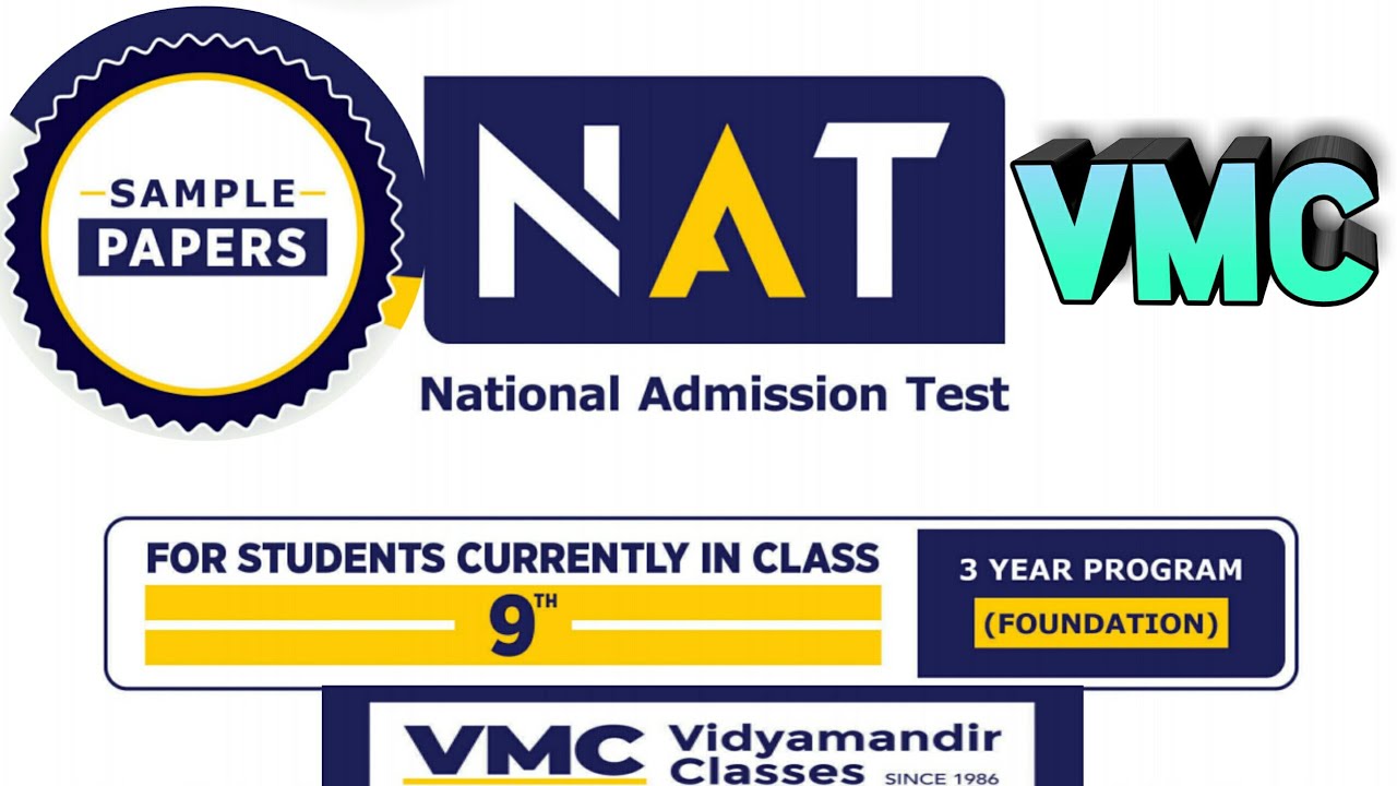 VMC NAT 2021 Sample Paper || Class 9th