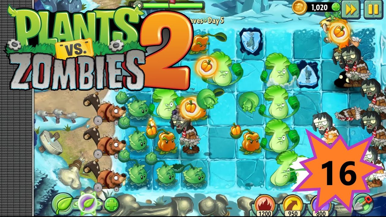 Plants Vs Zombies-2 Gameplay Walkthrough Part-16😈💀#games #videogames #zombies 🌻