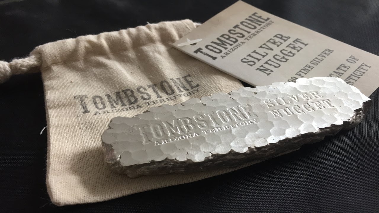 The Unique 10 oz Silver Tombstone by Scottsdale