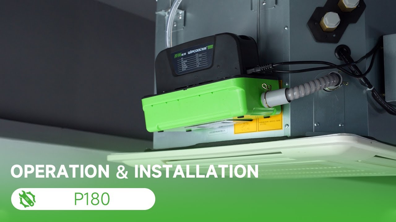 HVAC Industry Use: WIPCOOL P180 Tank Pump Easy Installation Guide #pump #hvac #tools #diy #wipcool