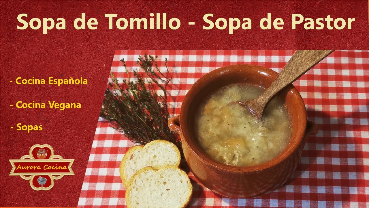 THYME SOUP - SHEPHERD SOUP Идеальный суп для холодной погоды.