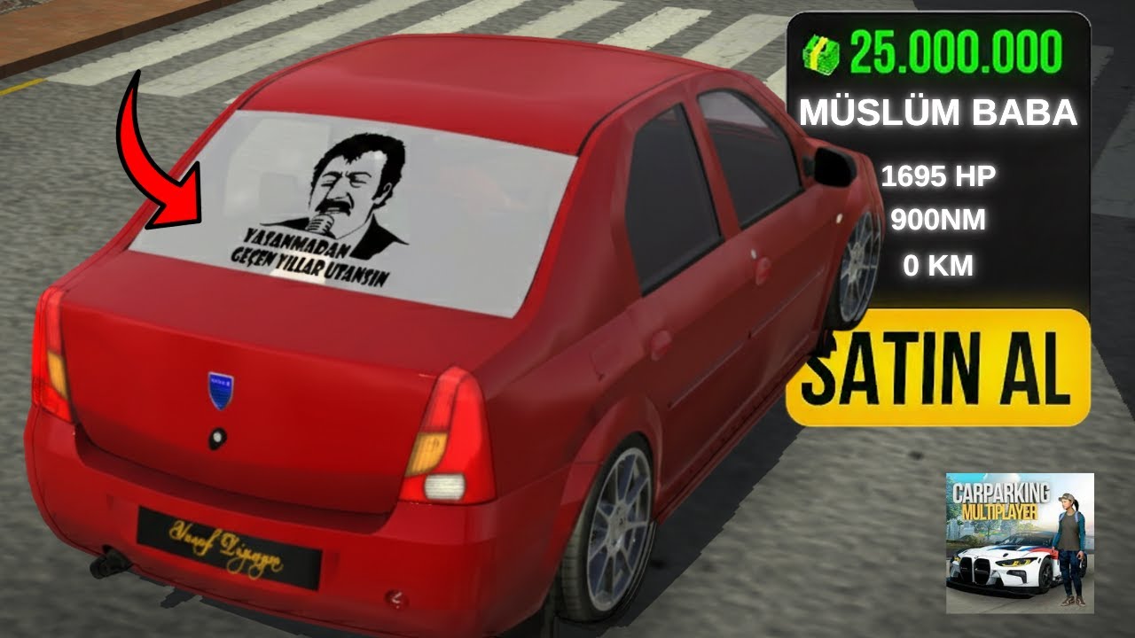 SADECE DACIA SATARAK ZENGİN OLMAYA ÇALIŞTIM! | 0'DAN 500M #2 - Car Parking Multiplayer