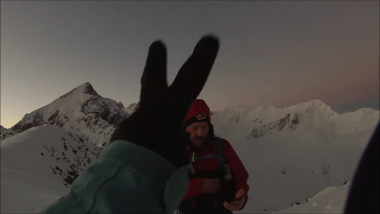 ski touring - kühtai austria - december 2017