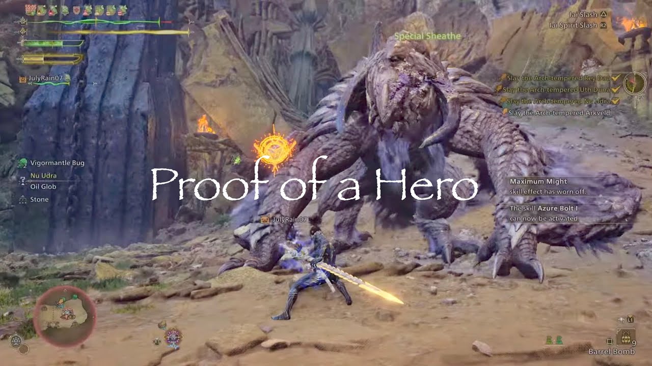 Monster Hunter Wilds: Proof of a Hero (LS Solo)