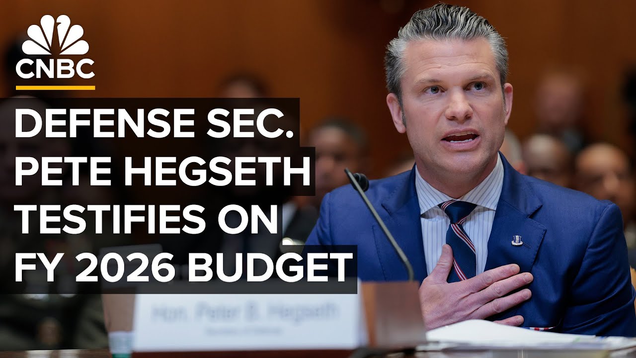 Defense Secretary Pete Hegseth testifies on Department of Defense FY 2026 budget &mdash; 6/18/2025