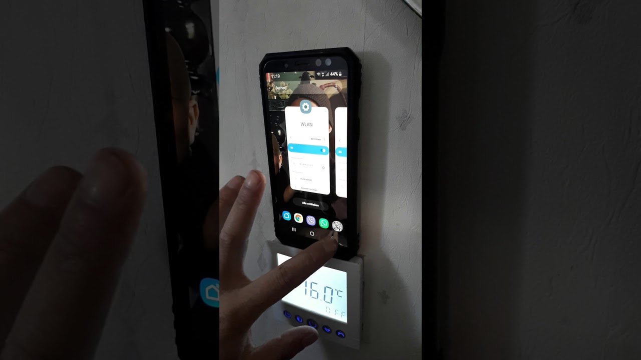 Raumthermostat mit WeBack App verbinden