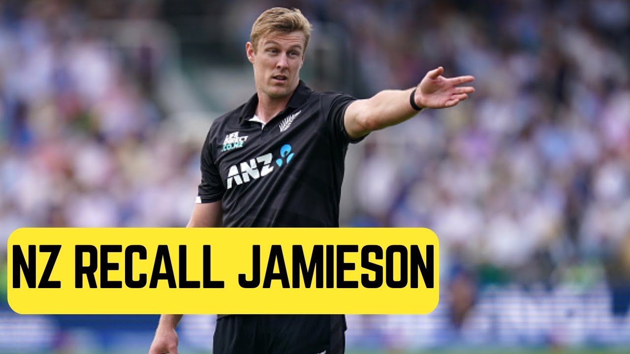 FLASH, Champions Trophy: NZ replace injured Lockie Ferguson with Kyle Jamieson |Sports Today