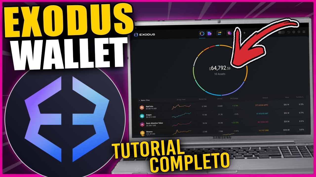 EXODUS | TUTORIAL COMPLETO | COMO BAIXAR, USAR E CONFIGURAR | MELHOR CARTEIRA DE CRIPTOMOEDAS (PC)
