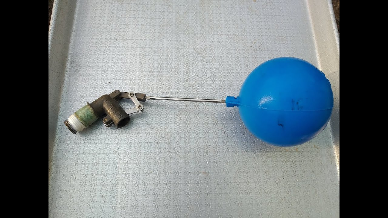 물탱크 자동차단 밸브 누수 간단히 조치