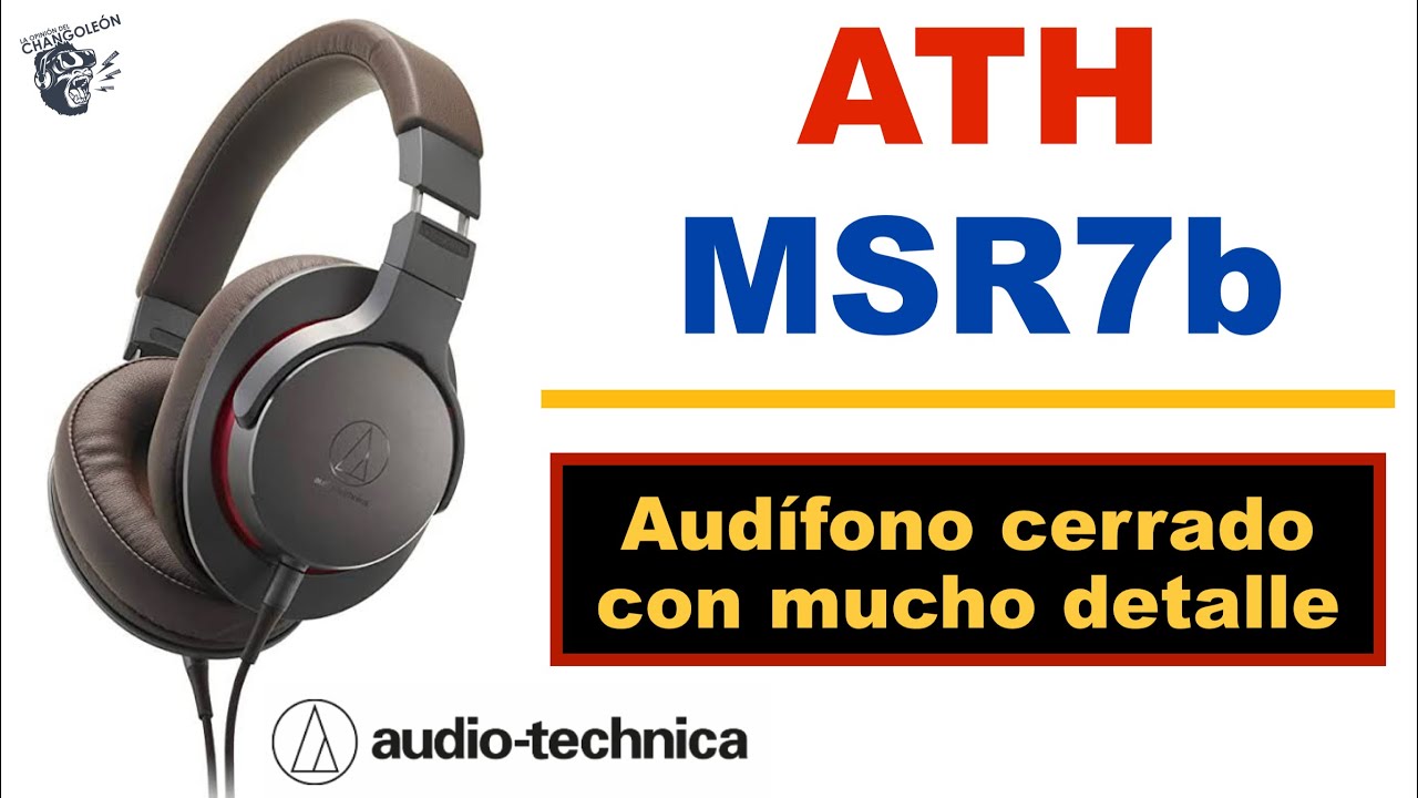 ATH MSR7b  | Auricular cerrado con mucho detalle