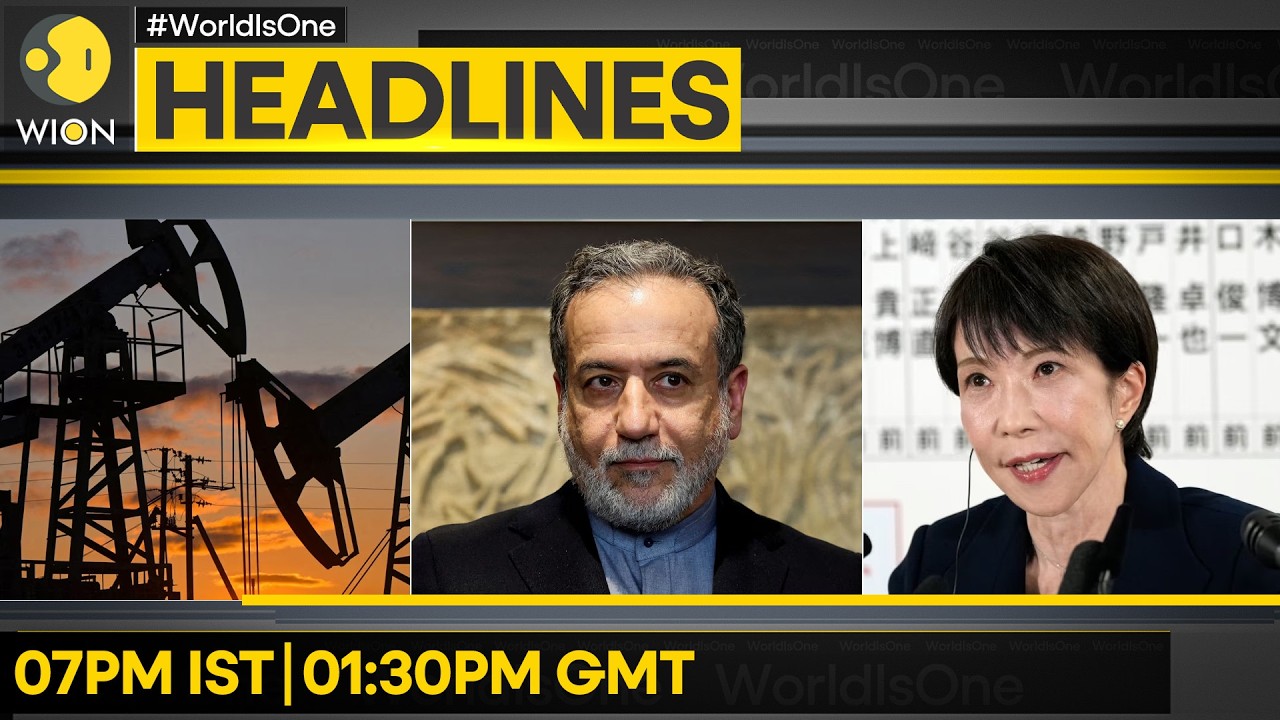 India Cites National Interest on Russian Oil | Takaichi: Open to Dialogue with China |WION Headlines
