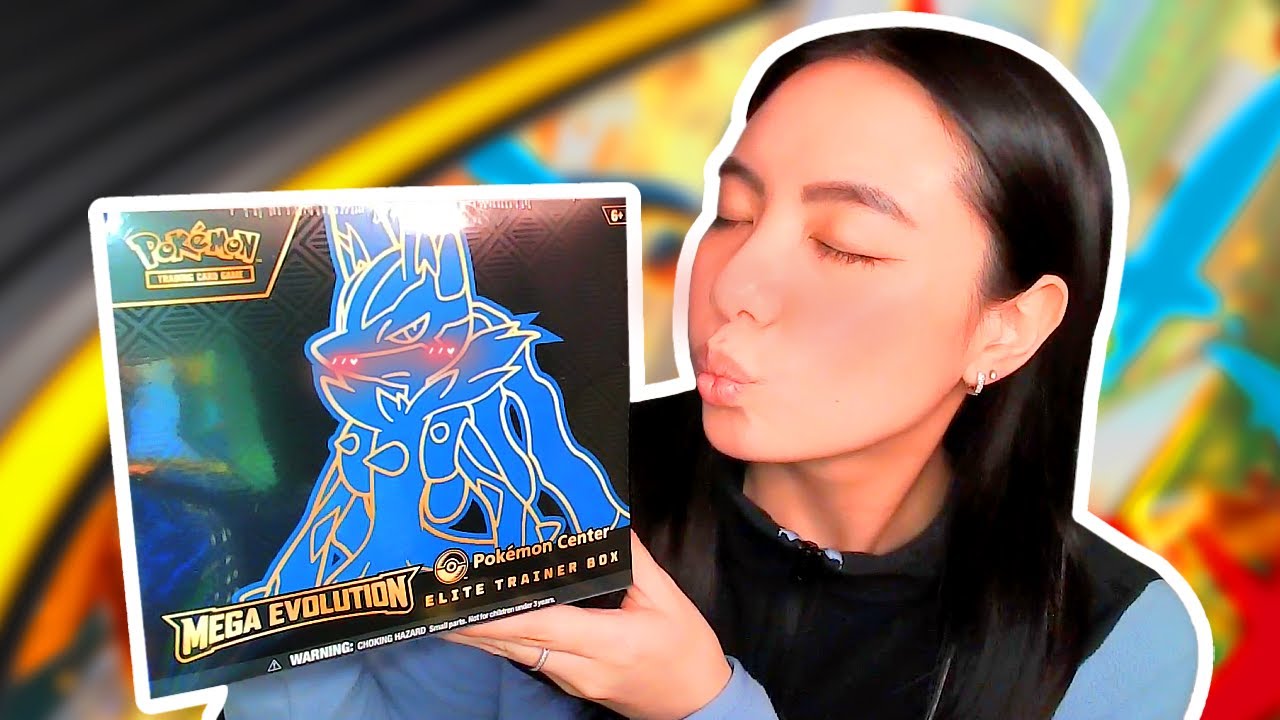 BEST PROMO CARD EVER | Pokemon Cards Opening - Mega Evolution Lucario Pokemon Center ETB