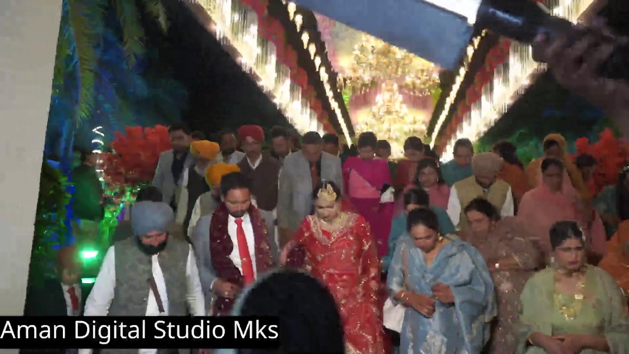 The Wedding Live Gurjinder Weds Gurleen Shoot By Aman Digital Studio