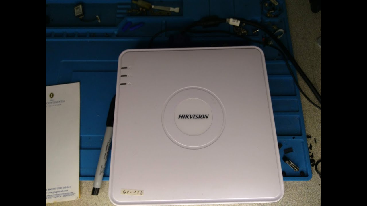 Configuración de DVR nuevo | HikVision 7100 Series