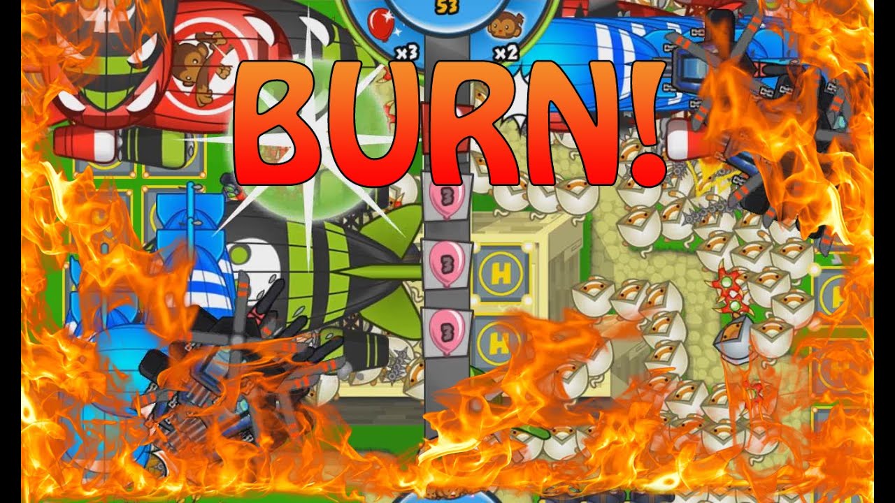 Bloons TD Battles - 4x Money Craziness! FIRE BANANZA