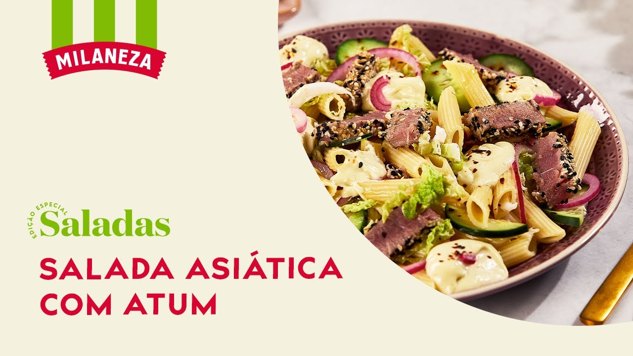 Milaneza | Salada Asiática com Atum