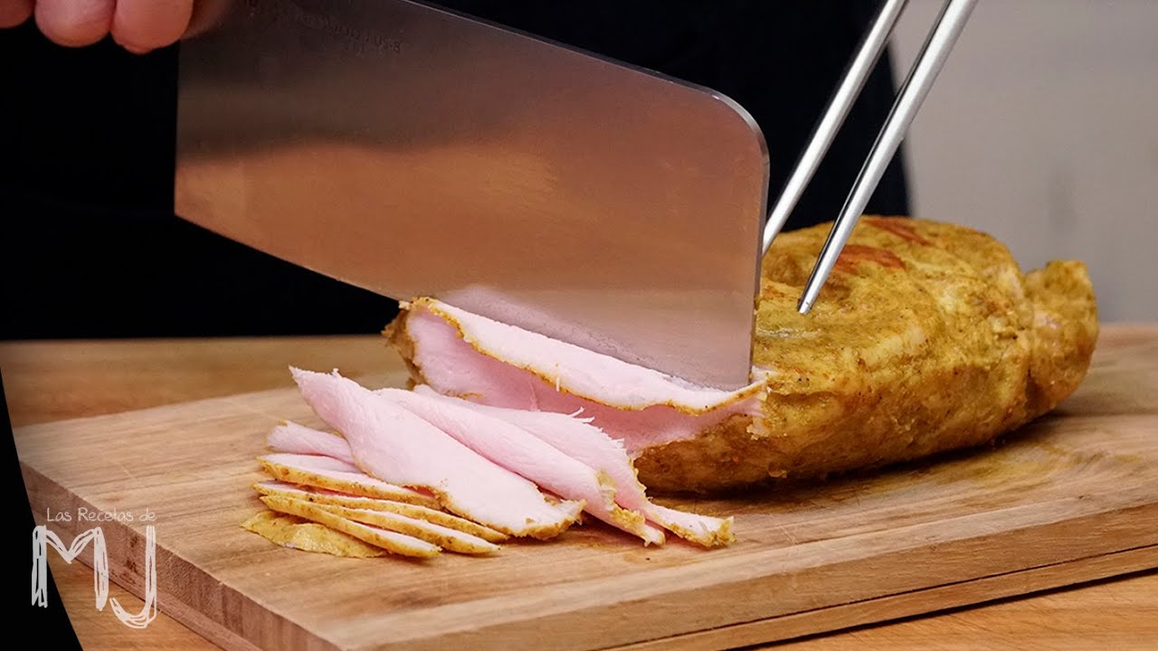 Fiambre de pavo 100% casero y natural: receta fácil a baja temperatura