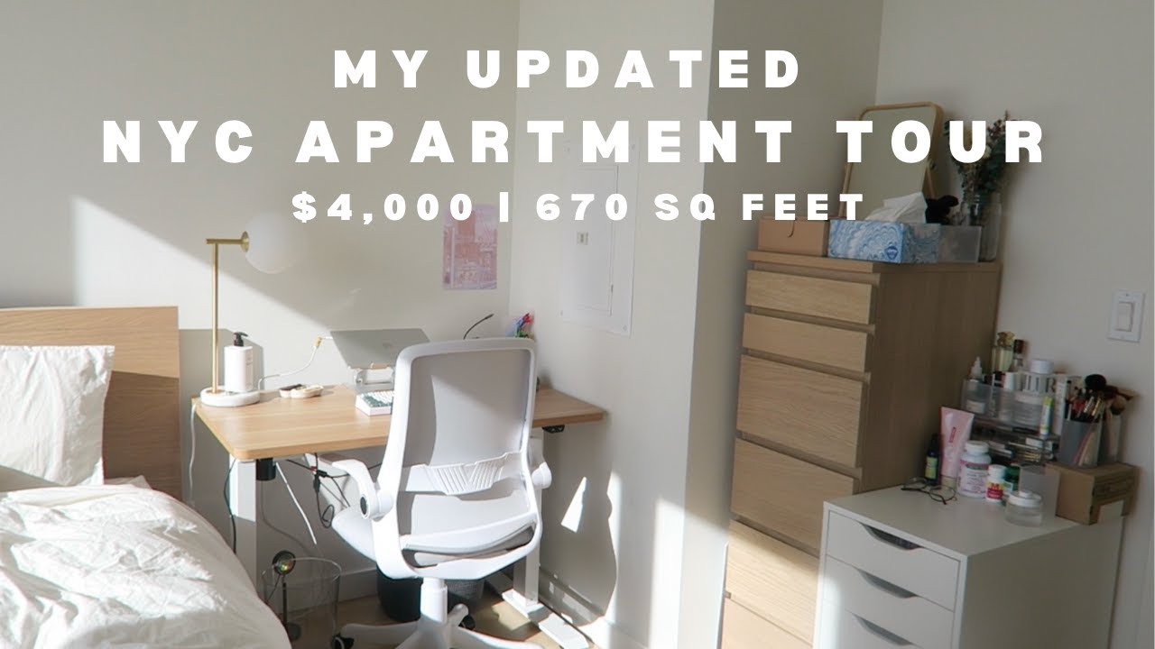 NYC Apartment Tour | $4,000 Brooklyn 1 Bedroom | 670 sq feet