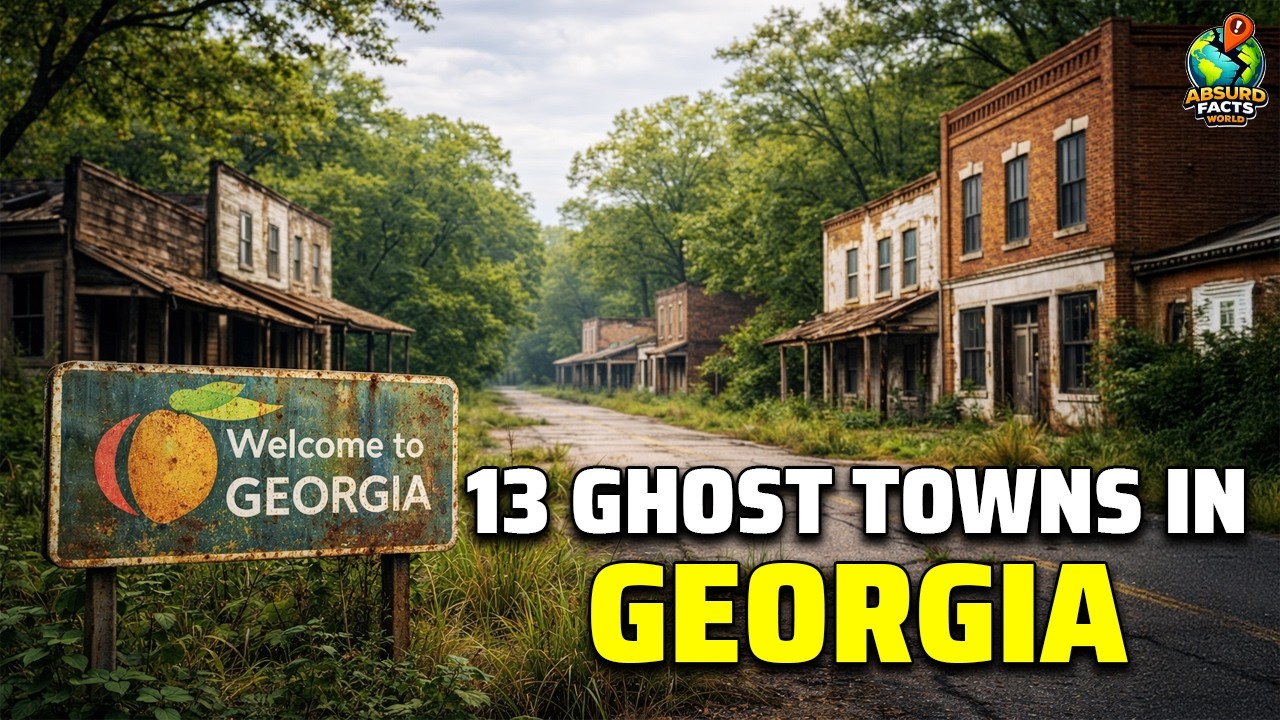 13 Abandoned Ghost Towns in Georgia You Won’t Believe Still Exist