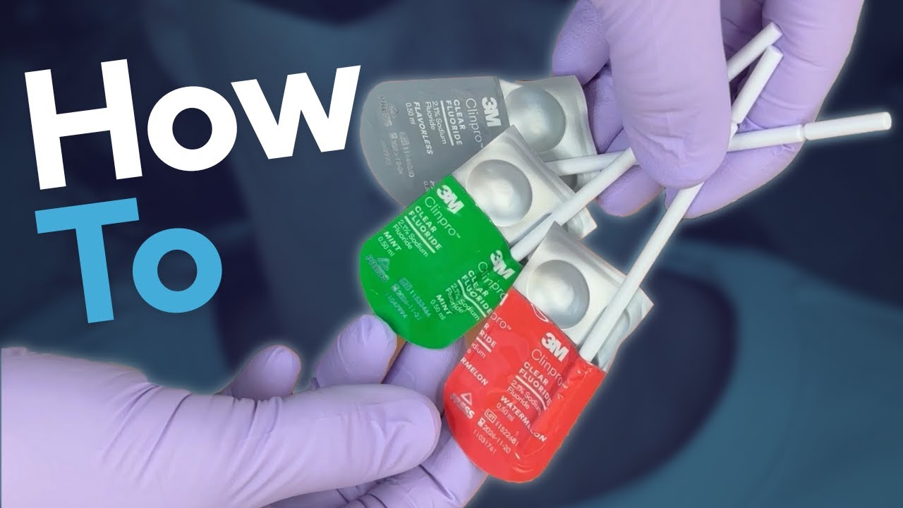 3M™ Clinpro™ Clear Fluoride Varnish Application Demo
