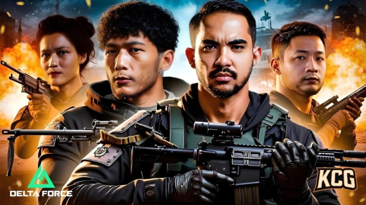 🔴 - AAA VS B2F, AKANKAH ??? - DELTA FORCE #KCG
