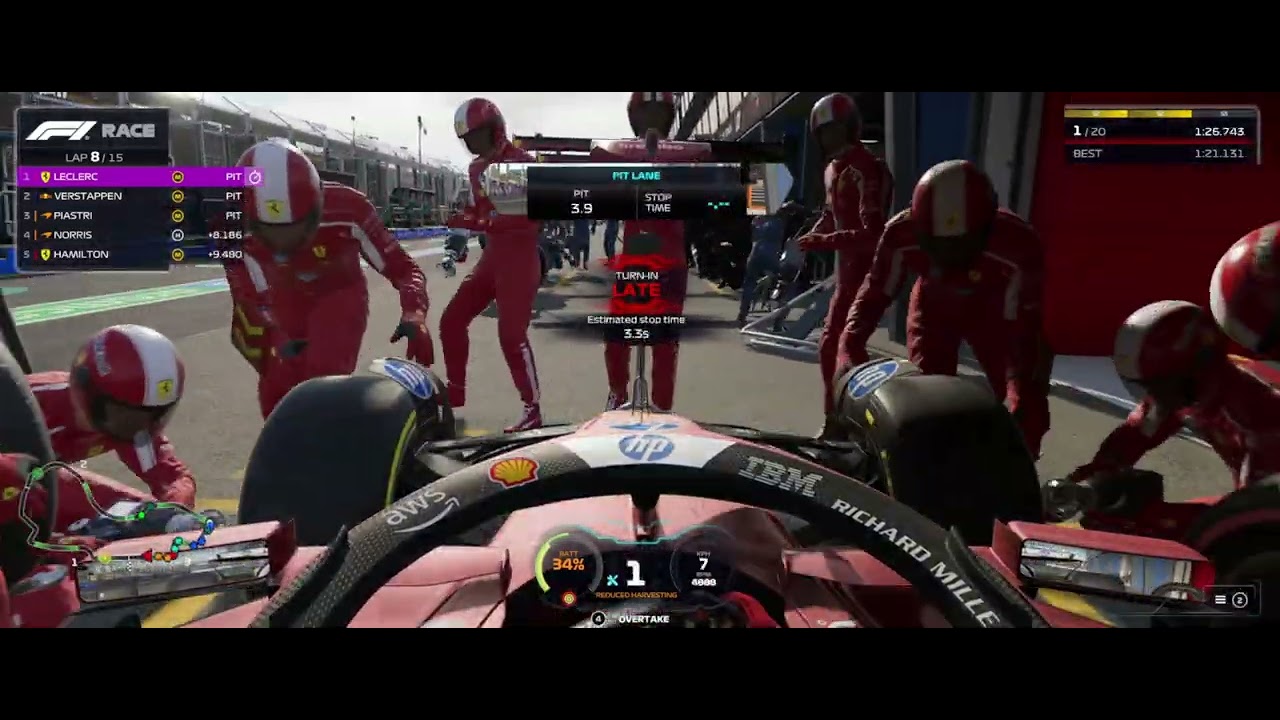 How the Australian GP would've gone if I were Ferrari strategist...