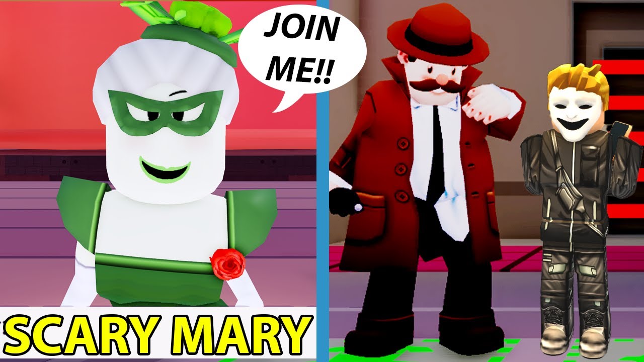 МЫ ПРИСОЕДИНИЛИСЬ К КОМАНДЕ СТРАШНОЙ МЭРИ!! - Roblox Break In 2 Злая концовка