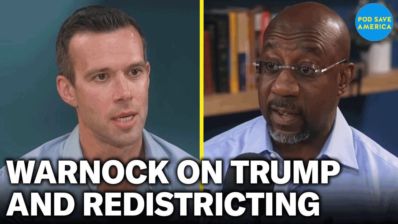 Senator Raphael Warnock o Trumpie, chaosie wok&oacute;ł podziału okręg&oacute;w wyborczych i wyborach uzupełnia...