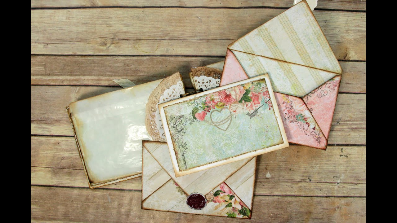 Standard Envelope Pages & Assembly using The Ultimate DIY Scrapbook Printable Template